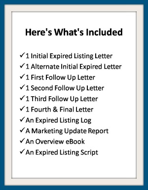 expired listing letters instant download ready to use bonus letter templates