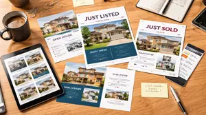 marketing real estate flyers 