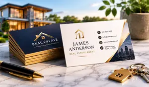 real estate business card templates