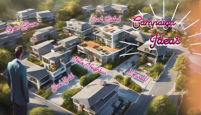 real estate postcard campaign ideas