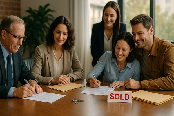 What happens at a real estate closing