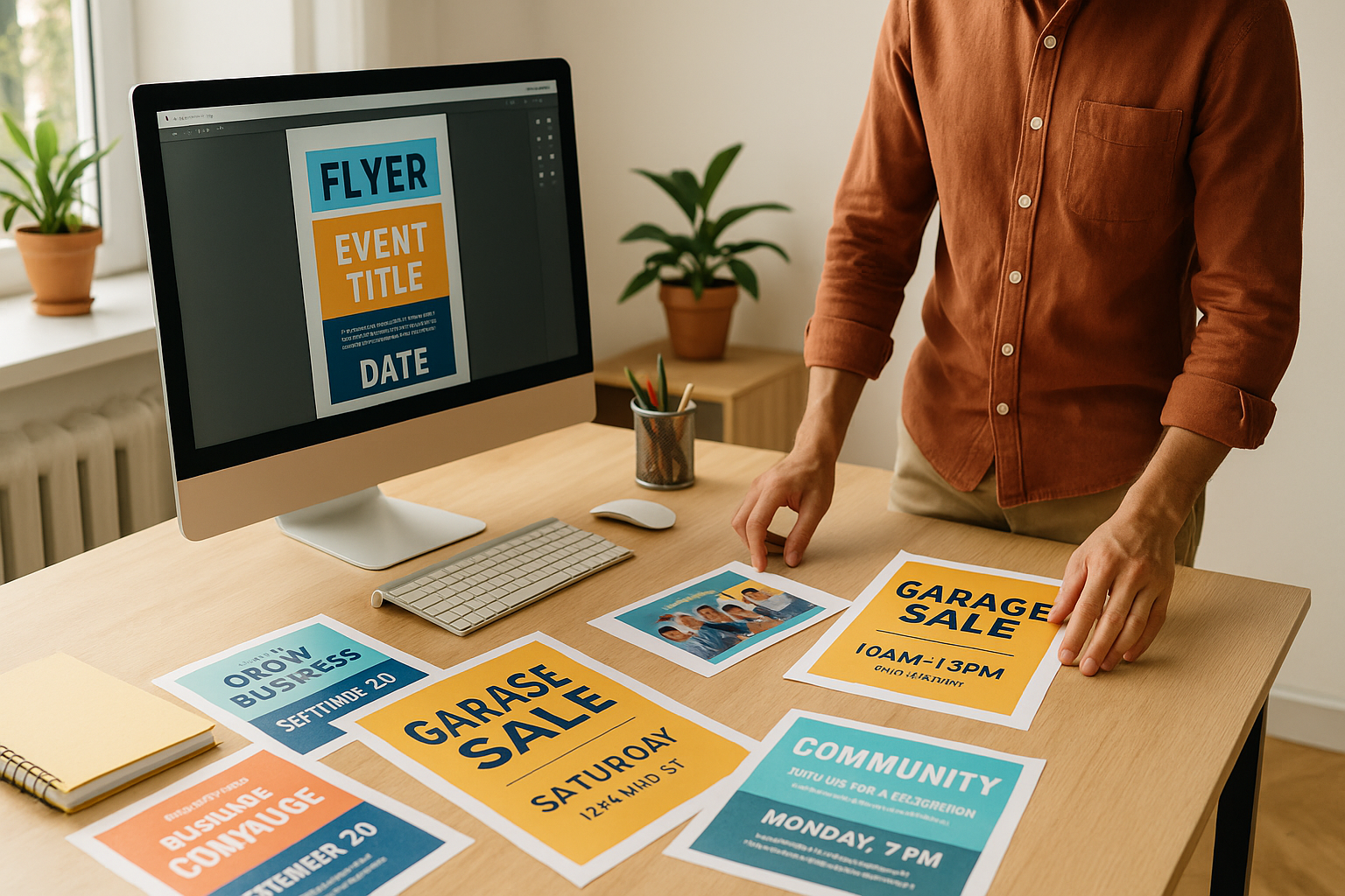 how to create a free printable flyer