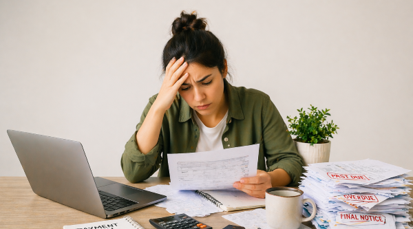 debt stress and financial pressure