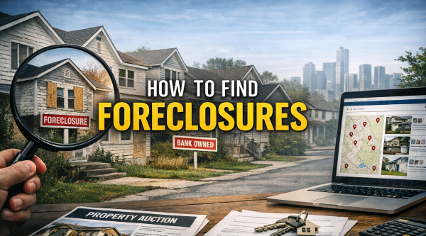 how to find foreclosure deals in your market