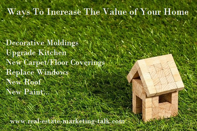 You can do small things to increase the value of your home that cost little but dramatically increases your profit when you sell it. read about a multitude of ways to increase value of your home