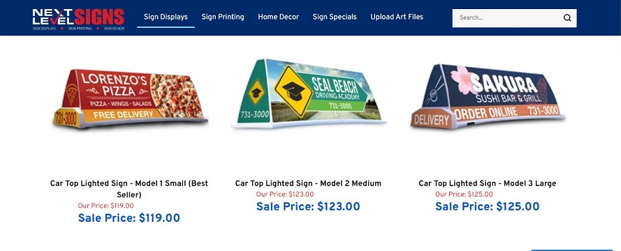 next level custom signs