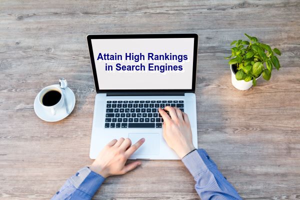 SEO growth graph—improving search visibility for real estate websites