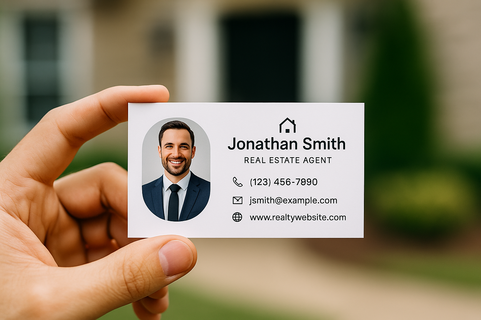 real estate business card templates