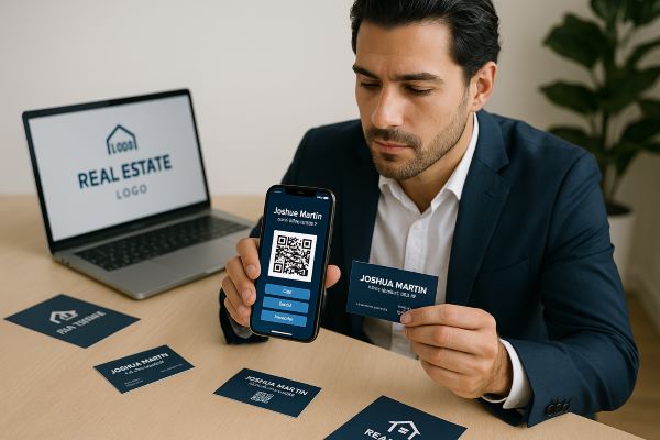 real estate business card tools