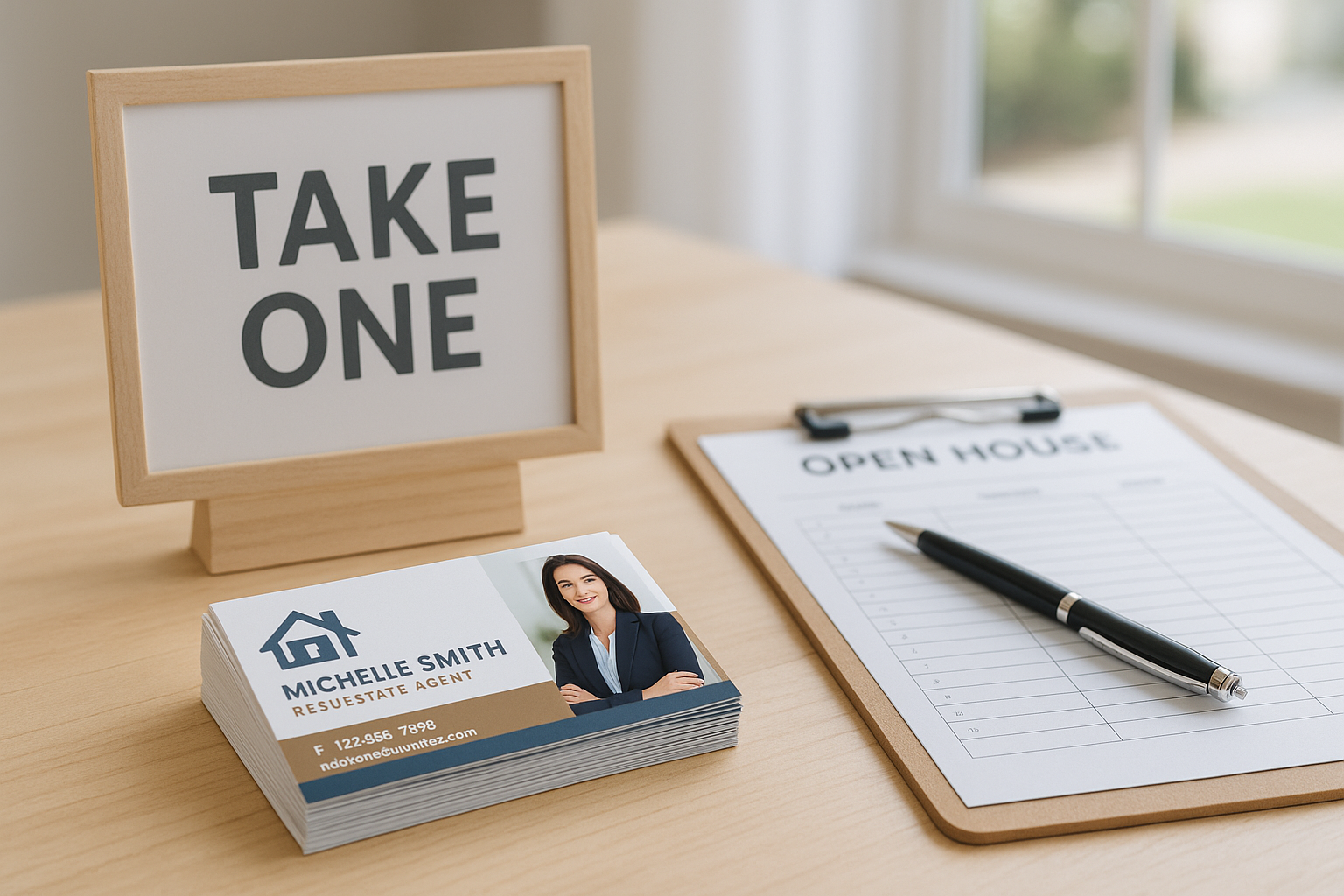 real estate business cards