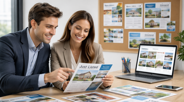 Real estate flyer templates and strategy—printable and email-ready