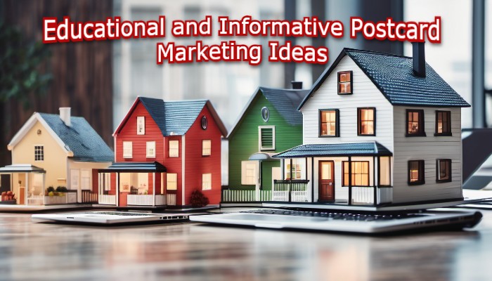 Quick-tip postcard with QR for details Educational postcard layout with quick tips and a QR code for more details