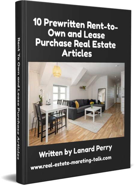 Cover image: Prewritten Rent-to-Own and Lease Option Articles (10-pack)