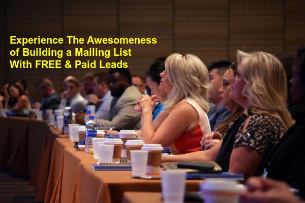 Start Building a Mailing List Start Building a Mailing List