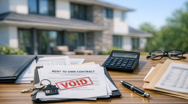what happens if you break a rent to own contract
