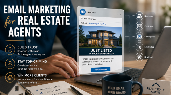 email marketing for real estate agents strategy and automation