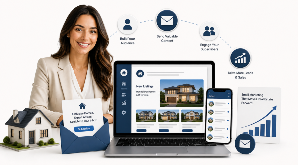 real estate email marketing leads