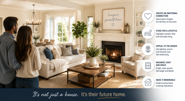 emotional home staging tips that help buyers fall in love