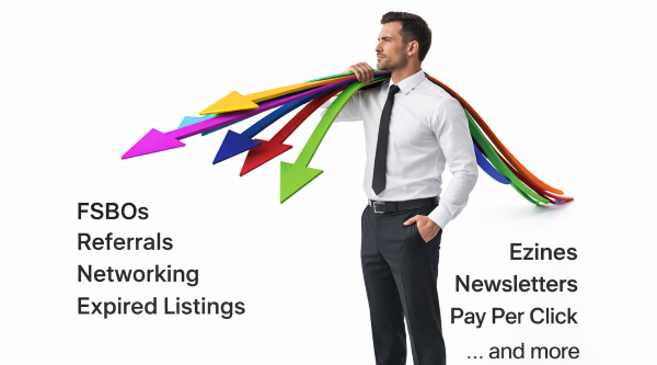 real estate agent generating home buyer and seller leads through consistent daily actions