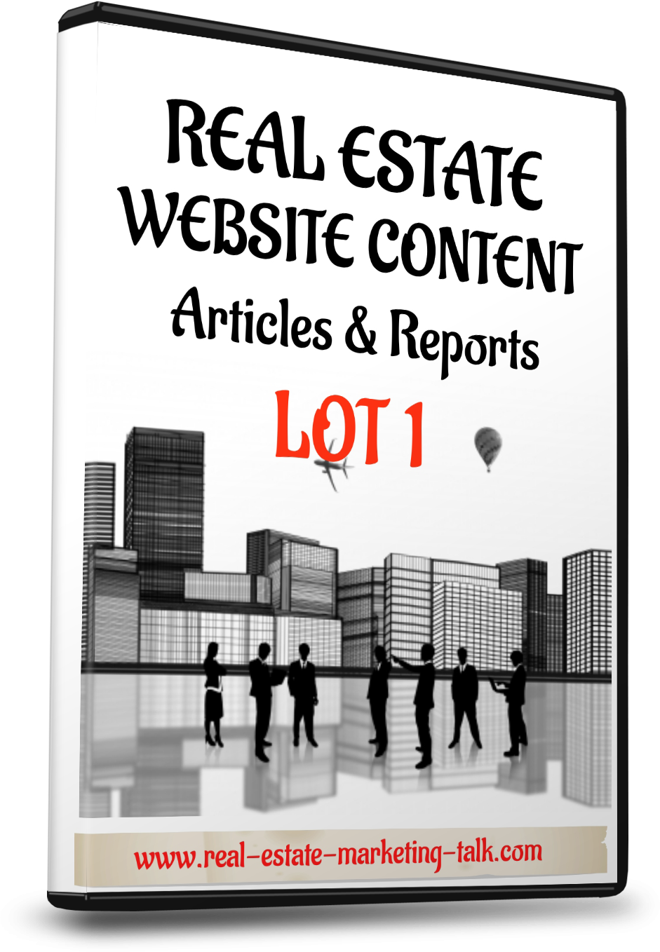 Real Estate Website Content Lot 1 cover