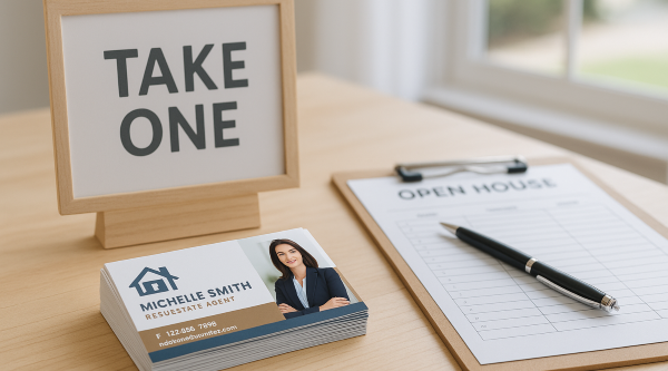 real estate business cards