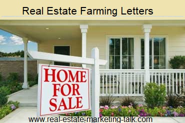 real estate farming letter examples for local neighborhoods