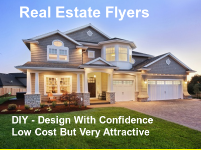 real estate flyer design layout examples for agents