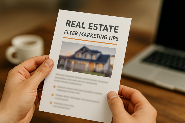 real estate flyer marketing tips to generate more buyer and seller leads