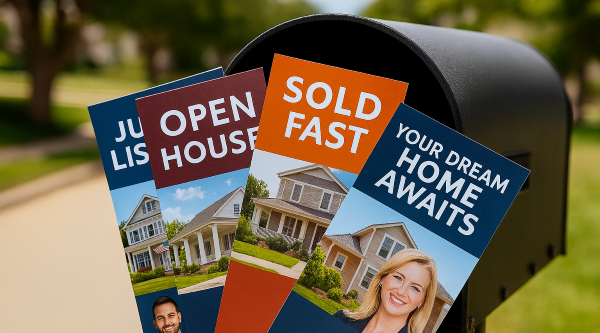 Real estate postcard marketing campaigns