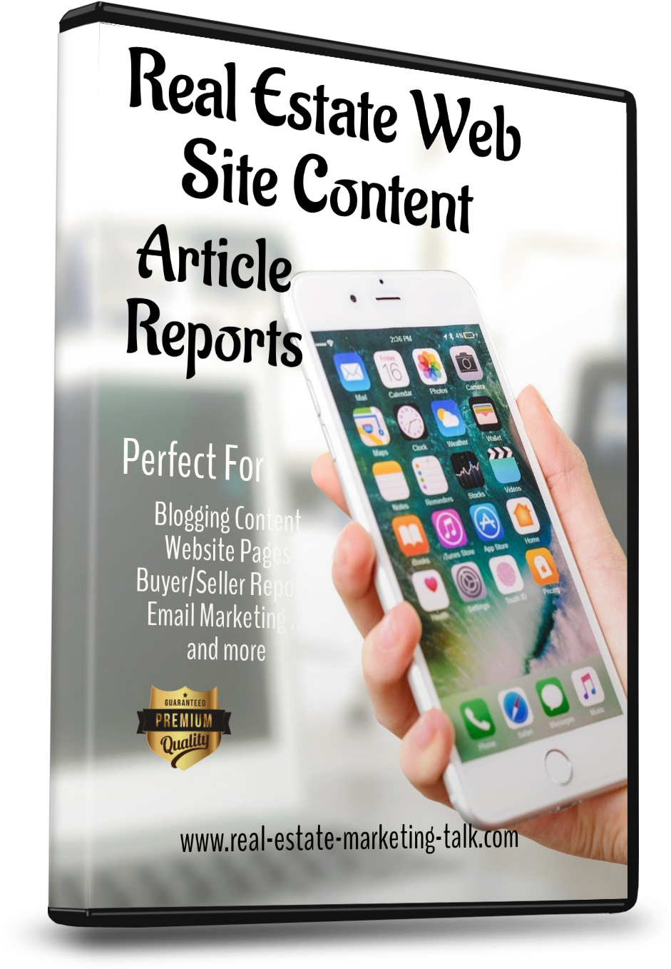 Real Estate Website Content cover