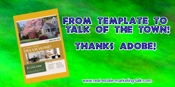 sample real estate flyers agents can adapt for listings