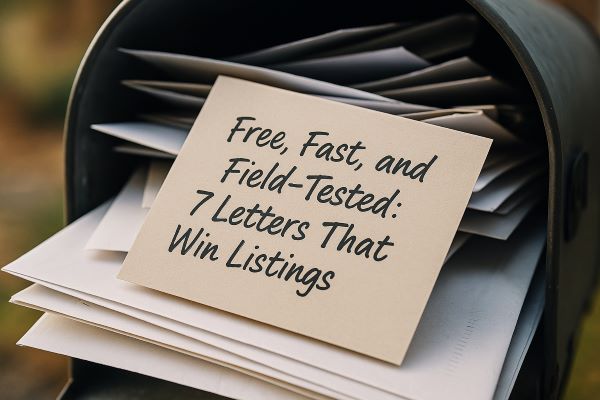 Seven sample real estate letters agents can use for prospecting and follow-up