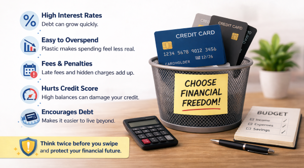 reasons to avoid credit cards