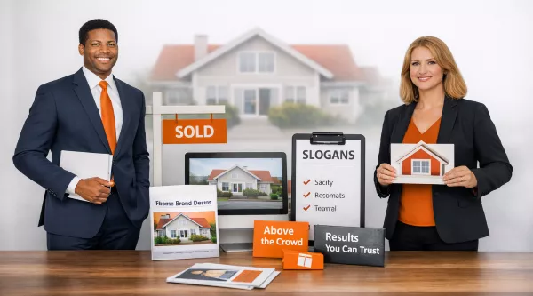 real estate marketing slogans and tagline ideas for agents
