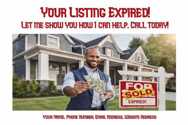 expired listing postcards